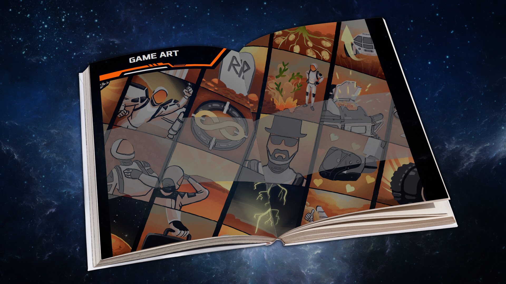 Occupy Mars: Supporter Pack: Official Soundtrack, ArtBook, Comic Book & more screenshot 9