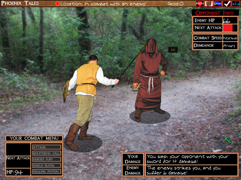 Phoenix Tales screenshot 1