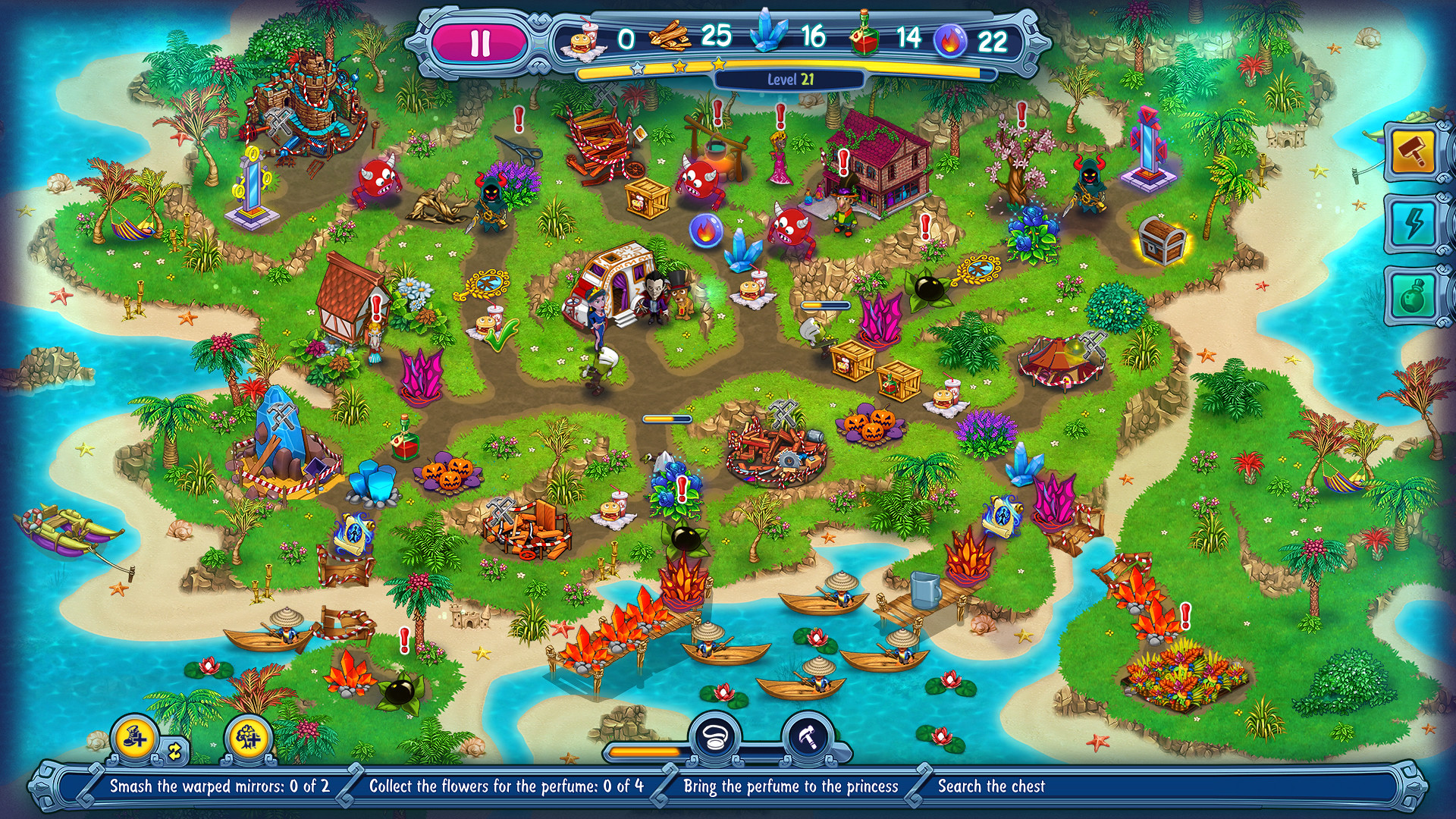 Incredible Dracula: Witches' Curse screenshot 2