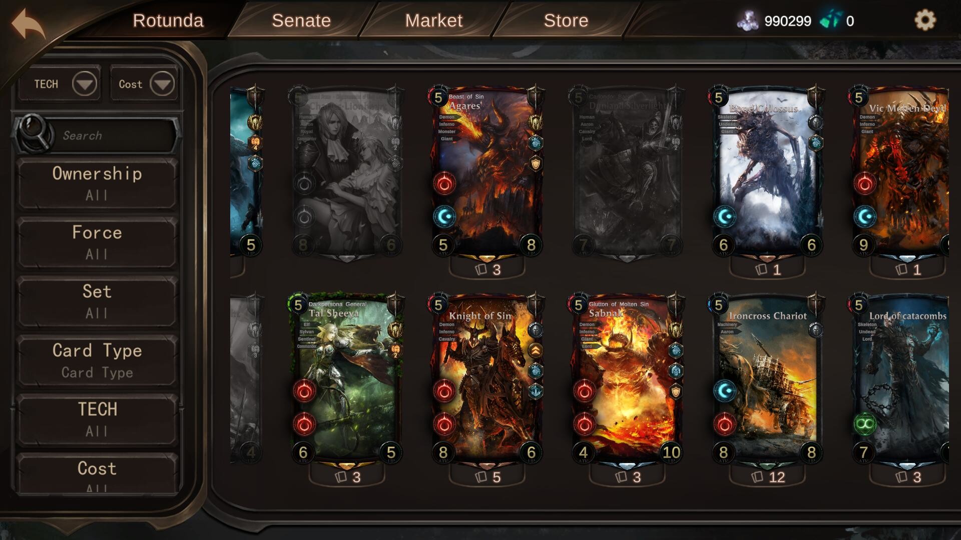 失落的王座TCG screenshot 4