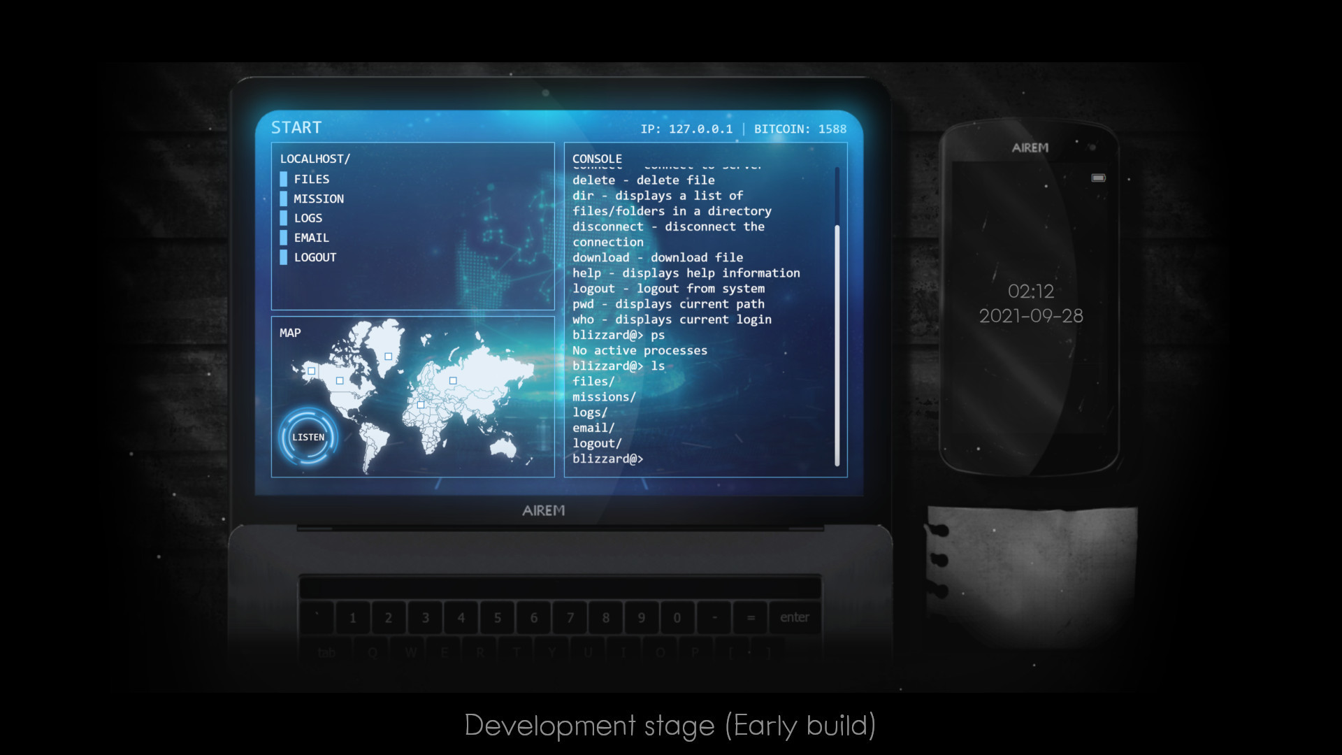 Airhack screenshot 1