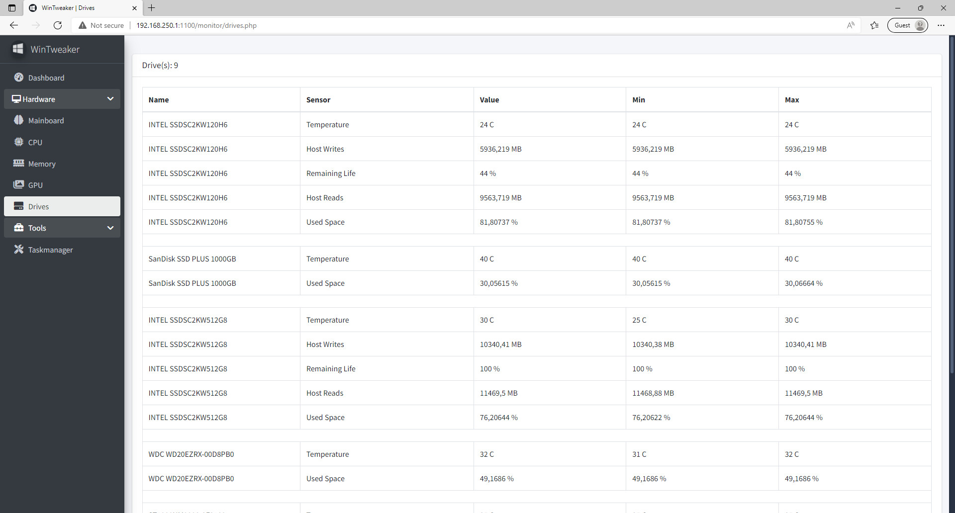 WinTweaker screenshot 16