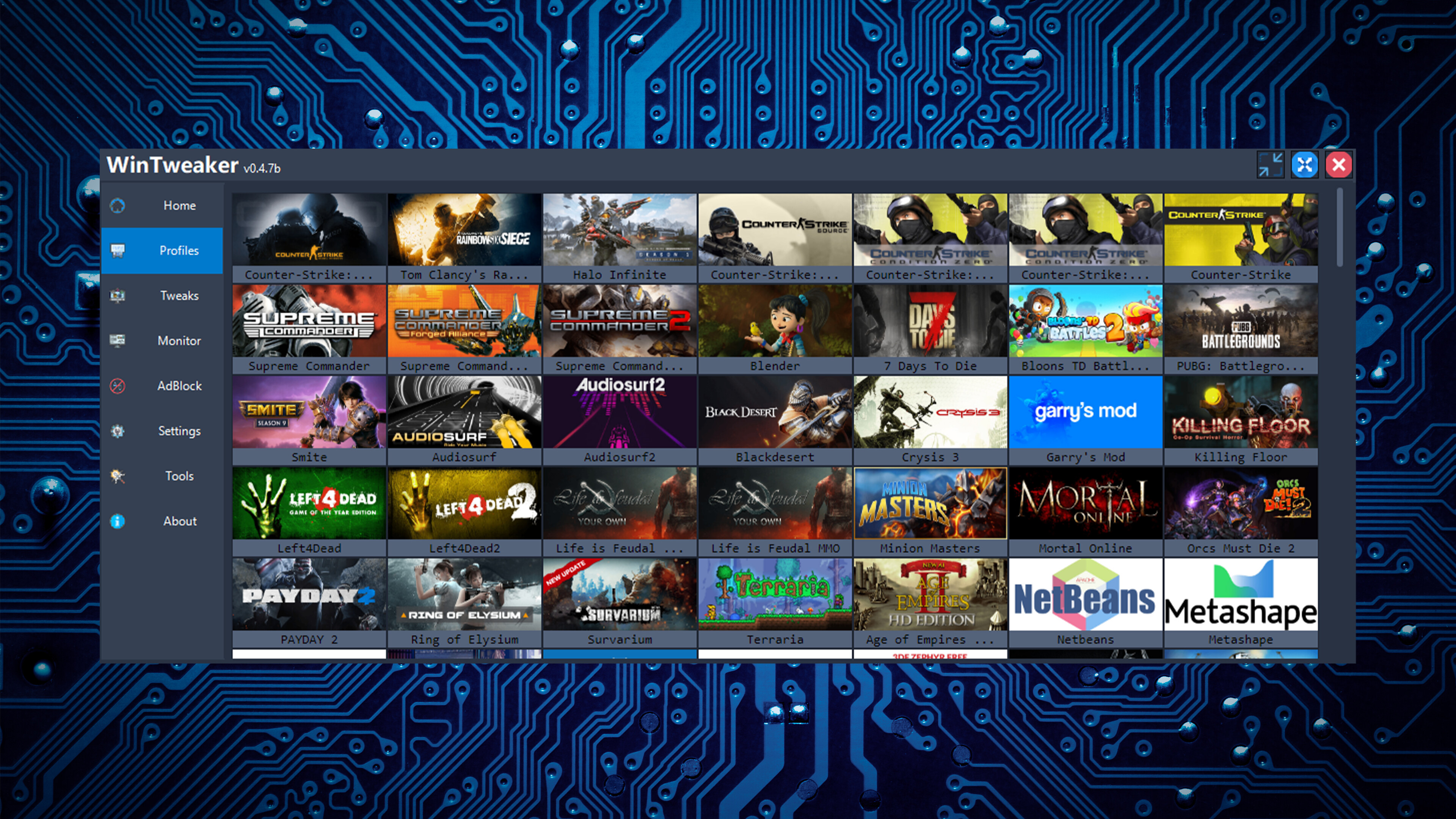 WinTweaker screenshot 3