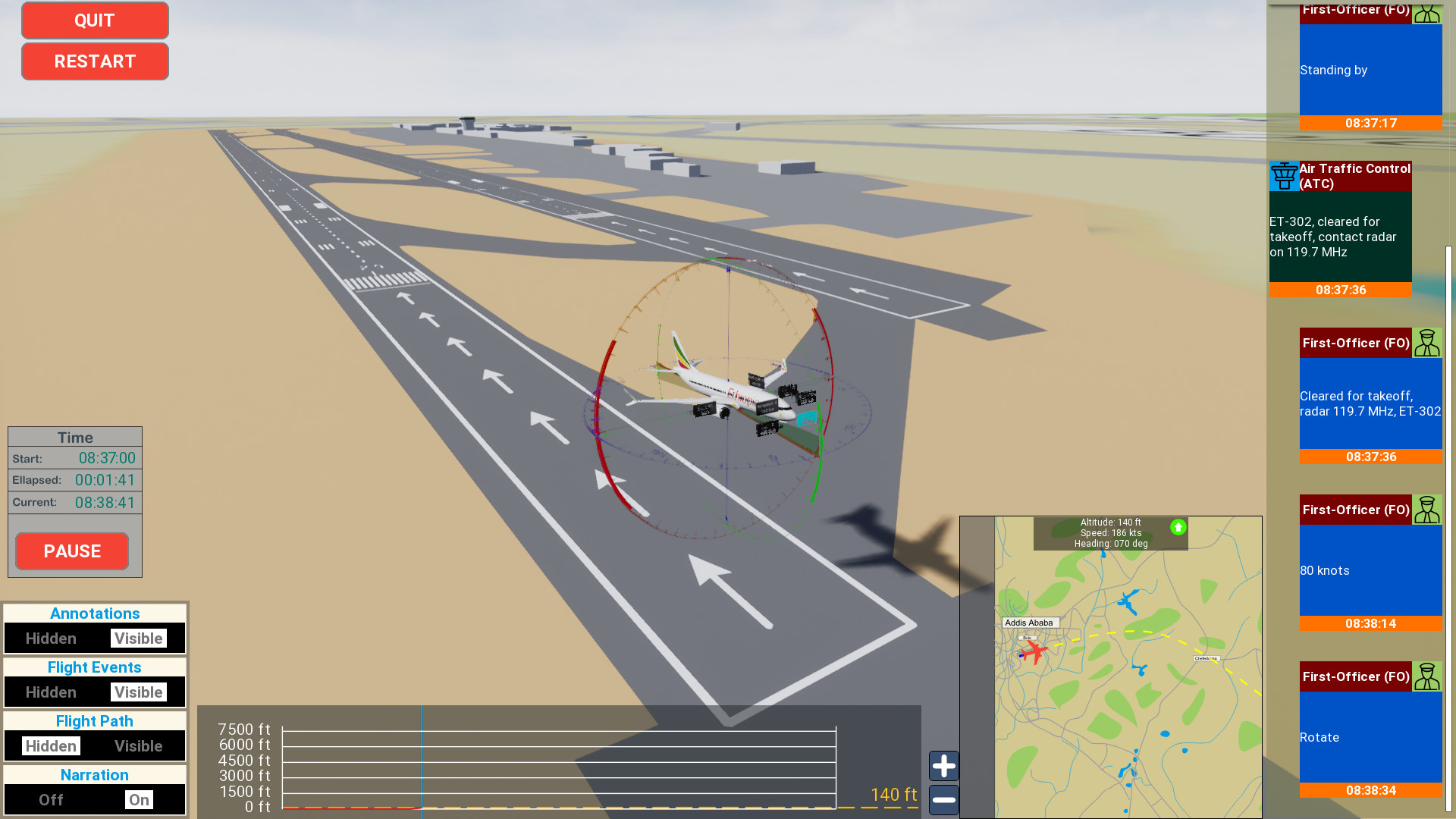 MCAS Simulation screenshot 60