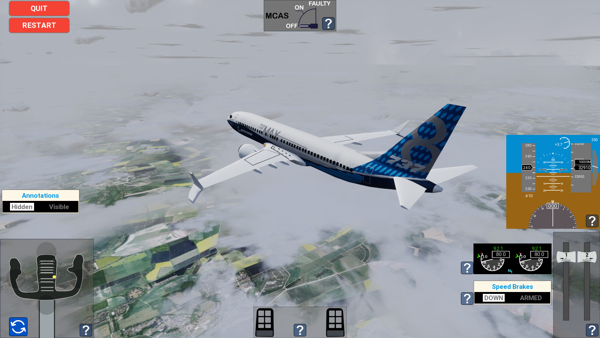 MCAS Simulation screenshot 35