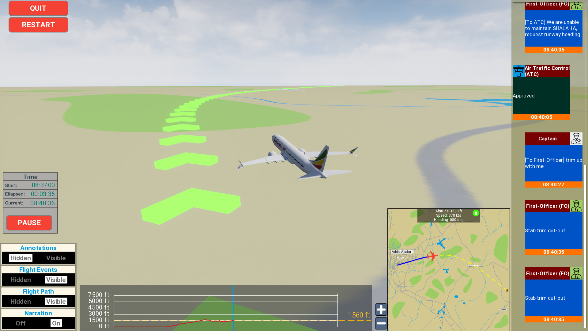 MCAS Simulation screenshot 63