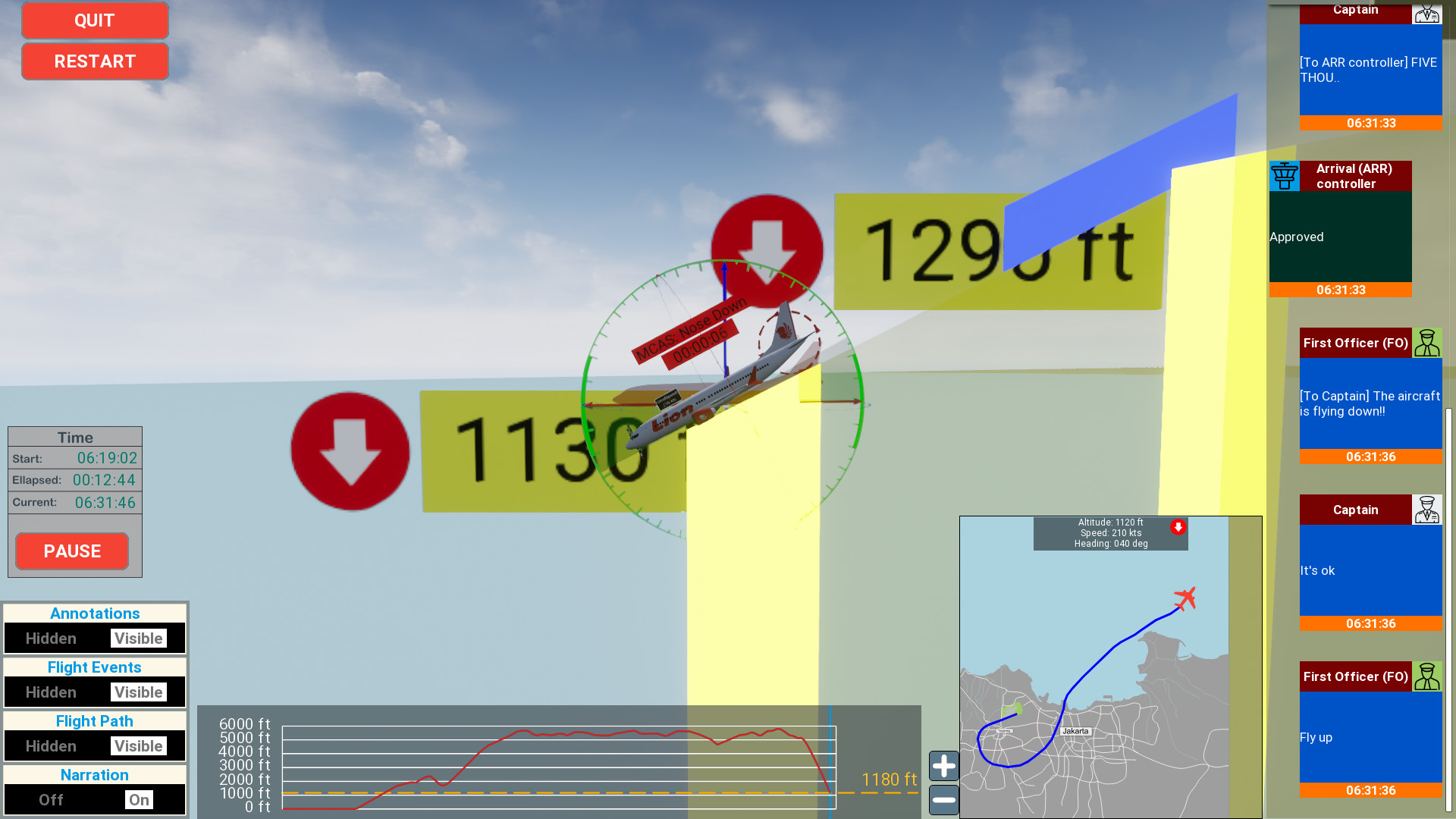 MCAS Simulation screenshot 53