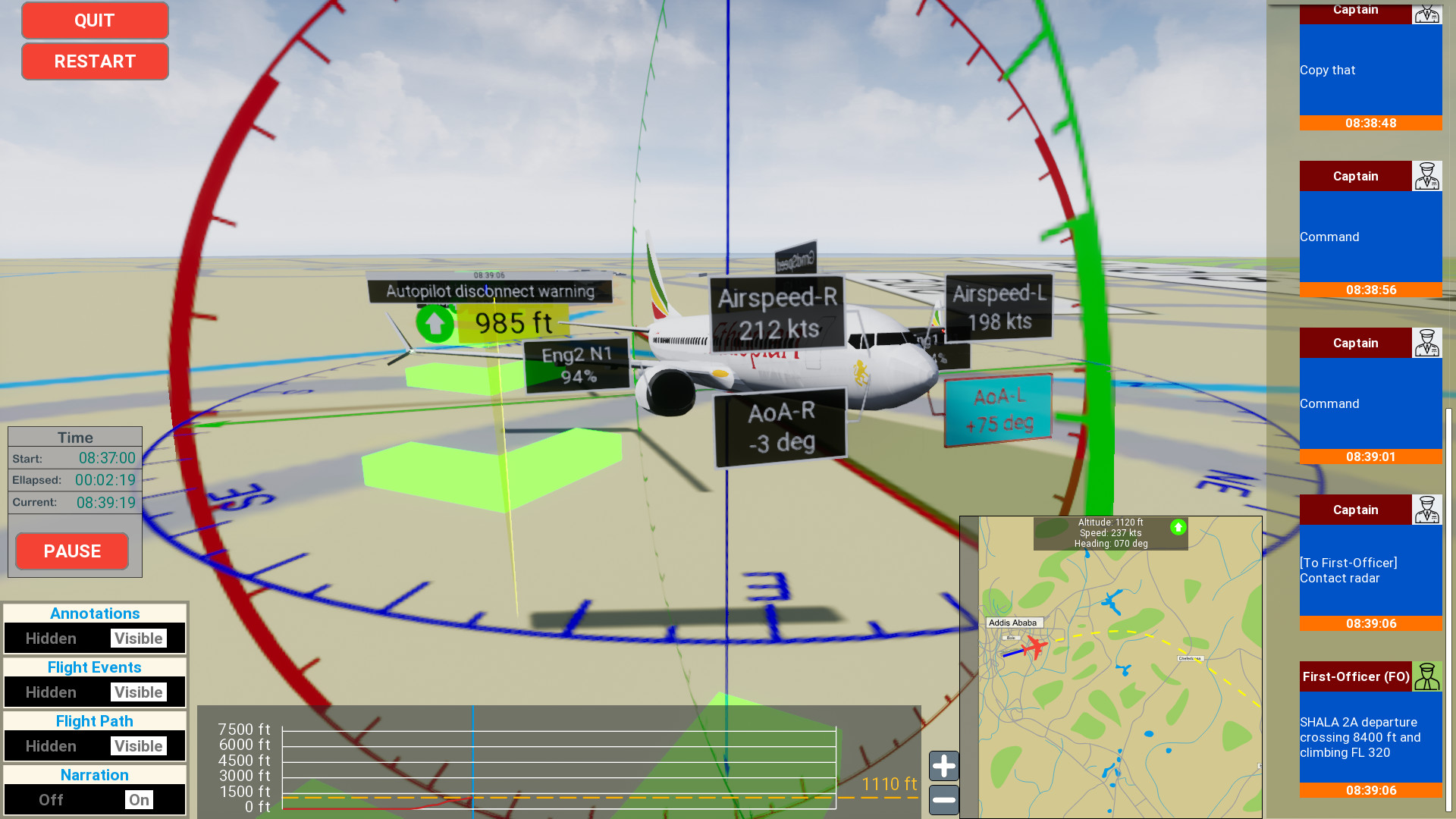 MCAS Simulation screenshot 61