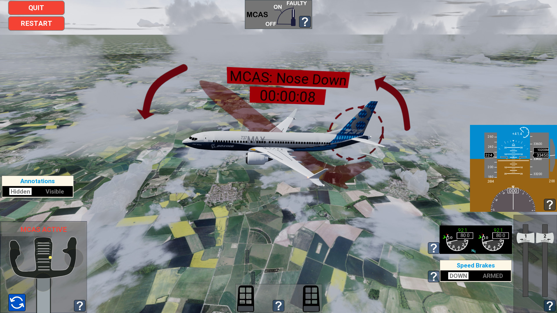 MCAS Simulation screenshot 39