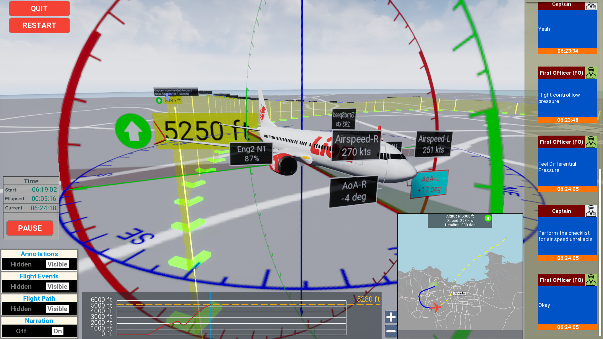 MCAS Simulation screenshot 49