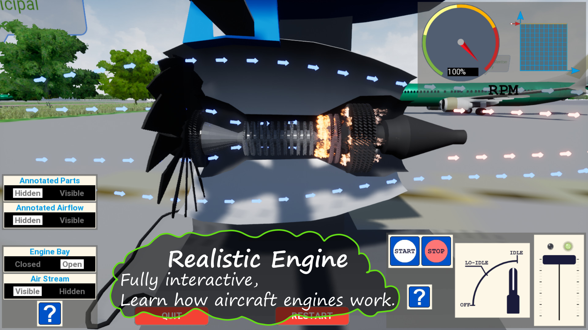 MCAS Simulation screenshot 2