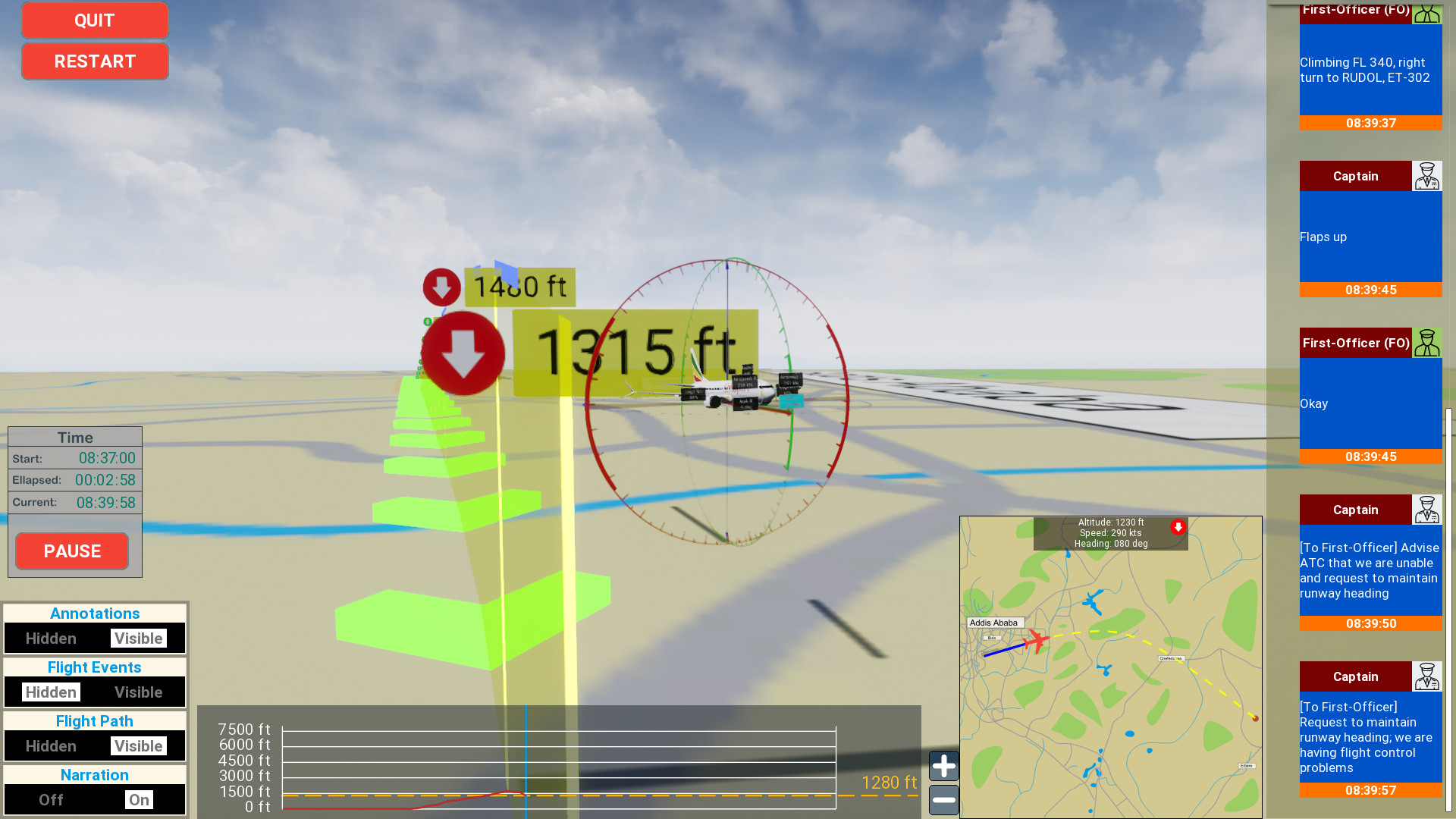 MCAS Simulation screenshot 62