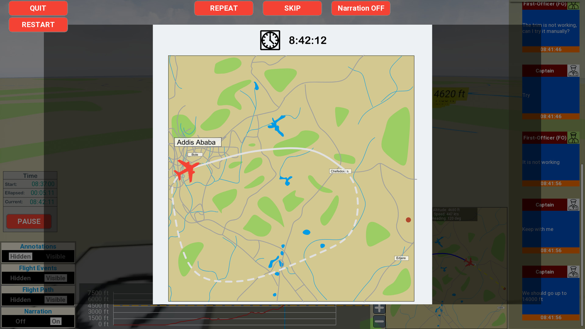 MCAS Simulation screenshot 66