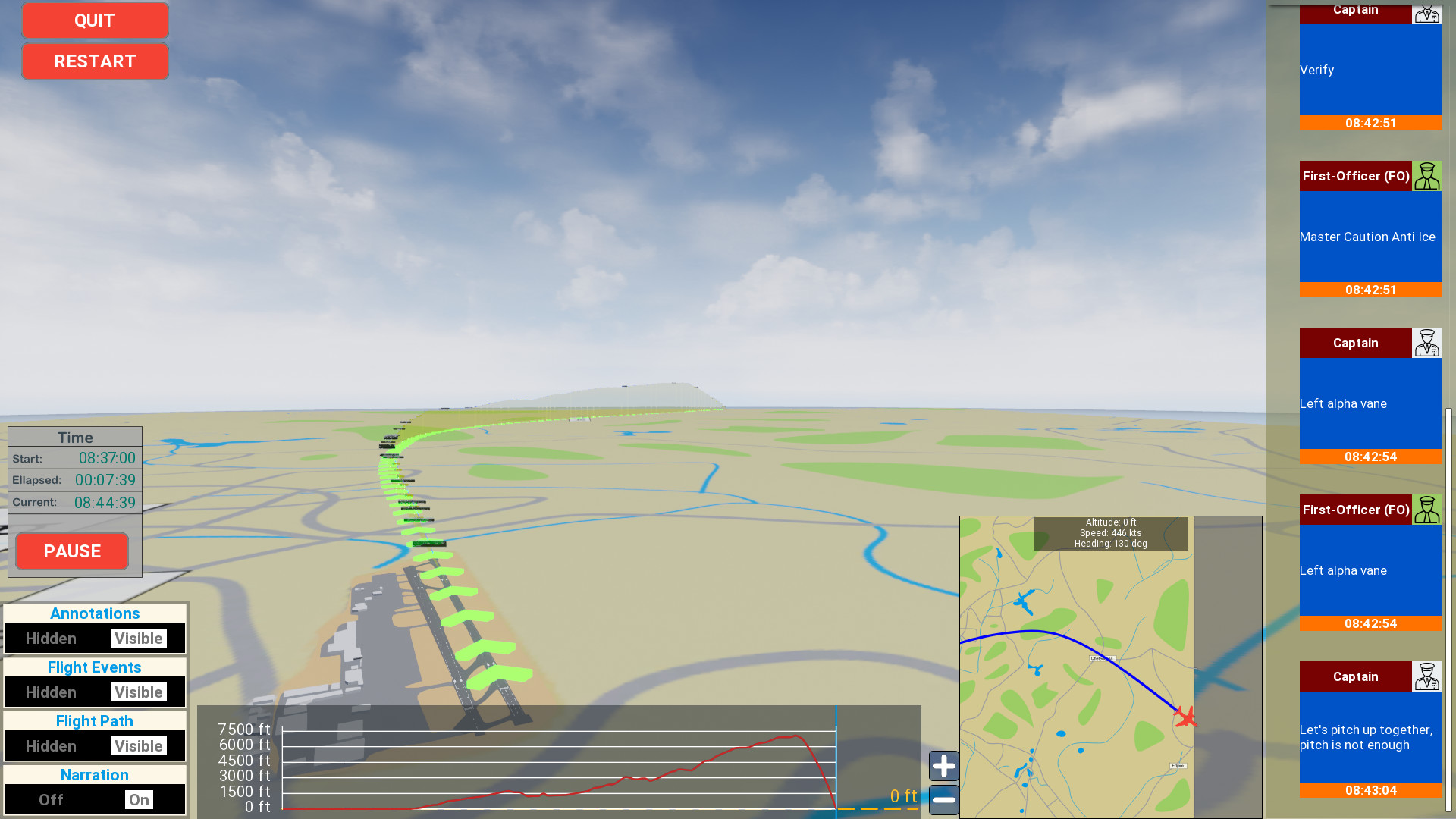 MCAS Simulation screenshot 69