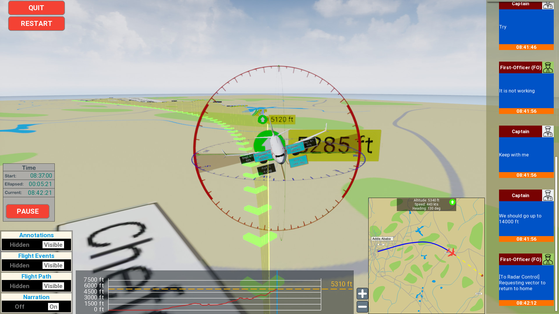 MCAS Simulation screenshot 65