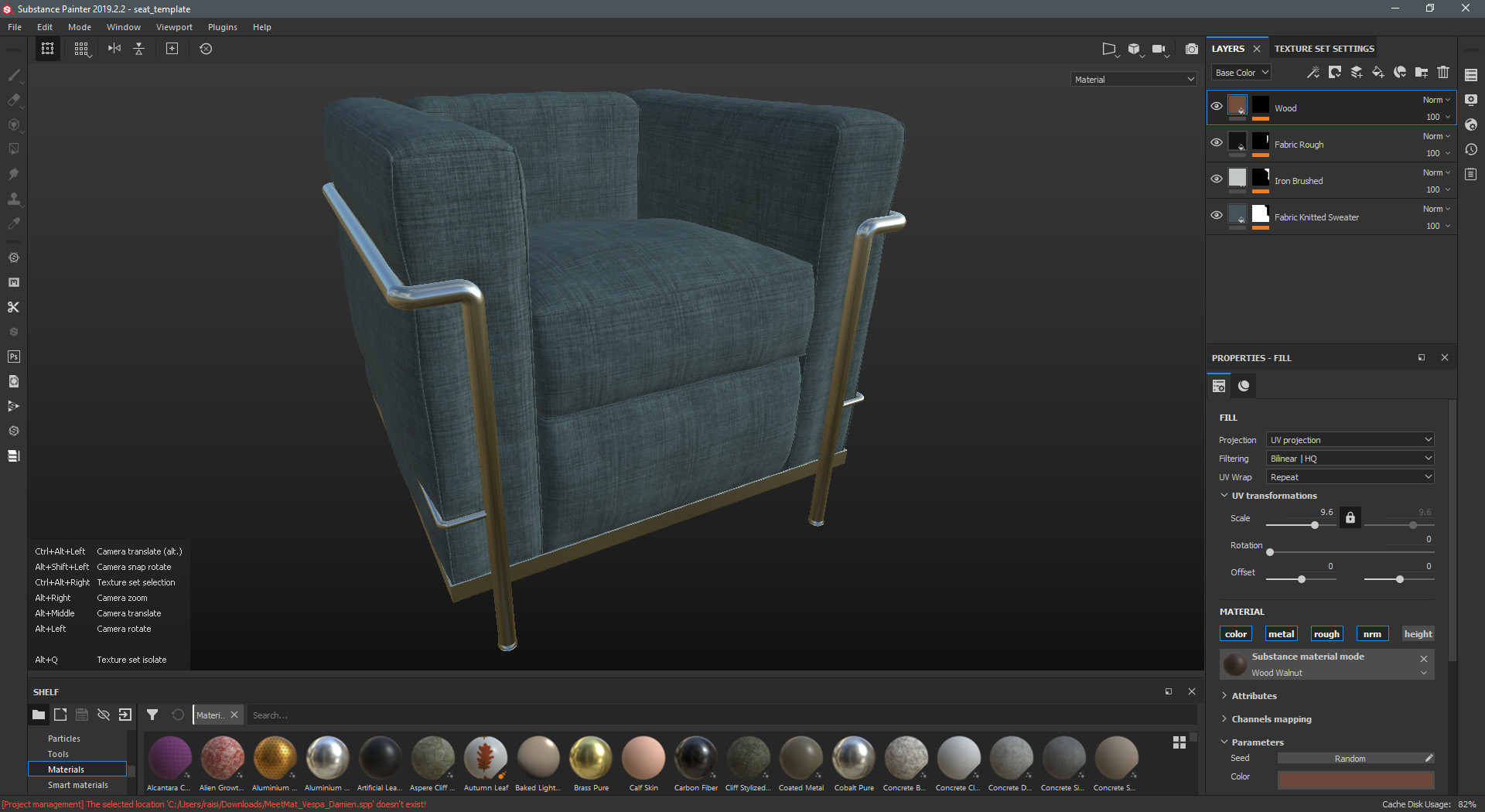 Substance Painter 2020 screenshot 3