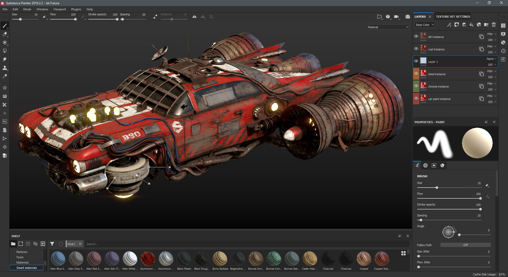 Substance Painter 2020 screenshot 2