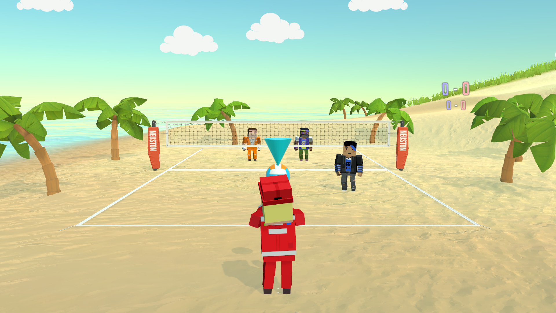Volleyball Fever Flat screenshot 2