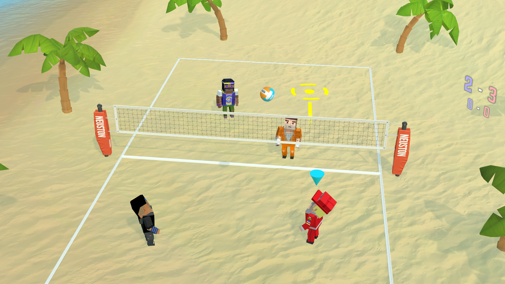 Volleyball Fever Flat screenshot 3