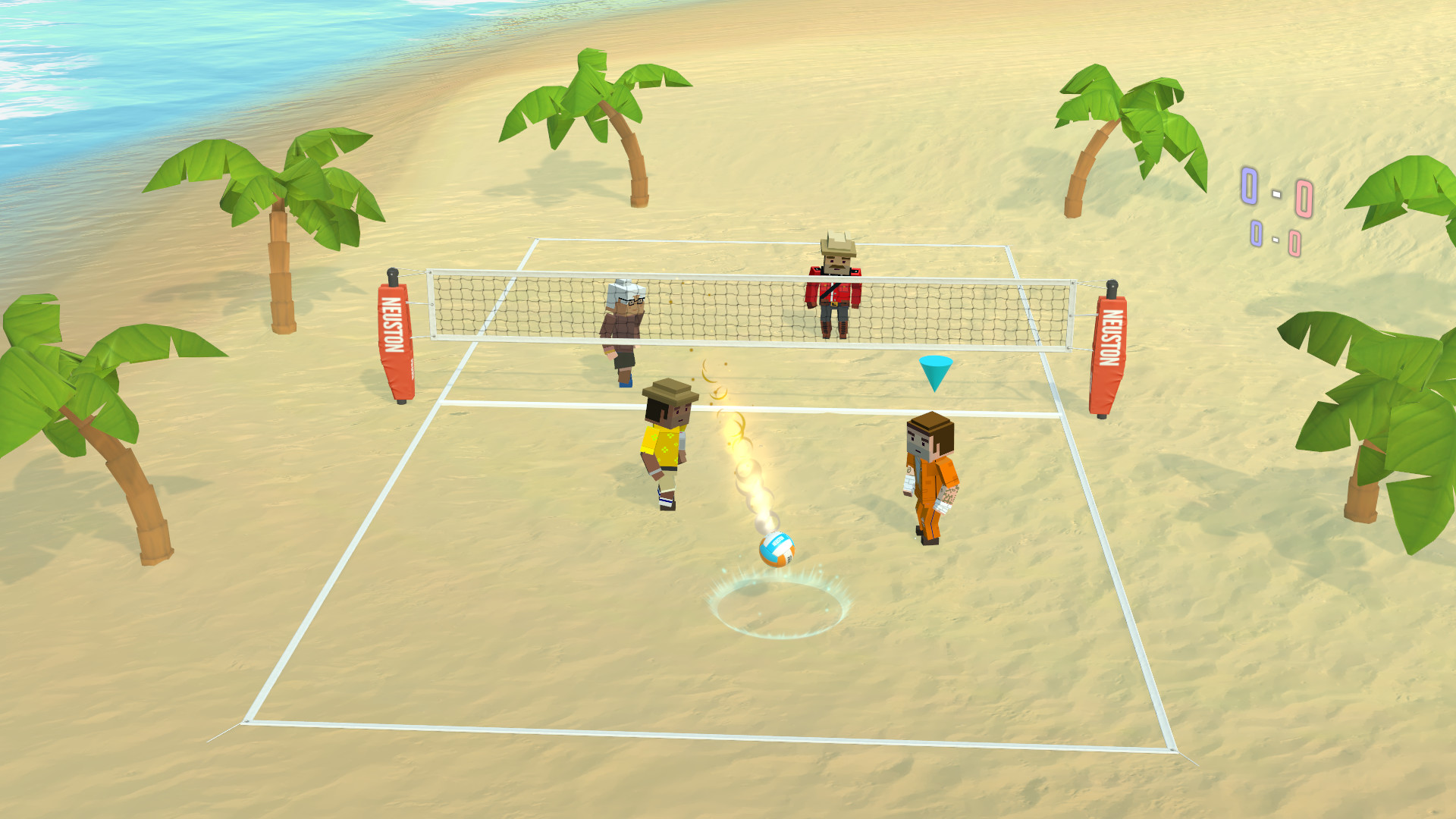 Volleyball Fever Flat screenshot 1