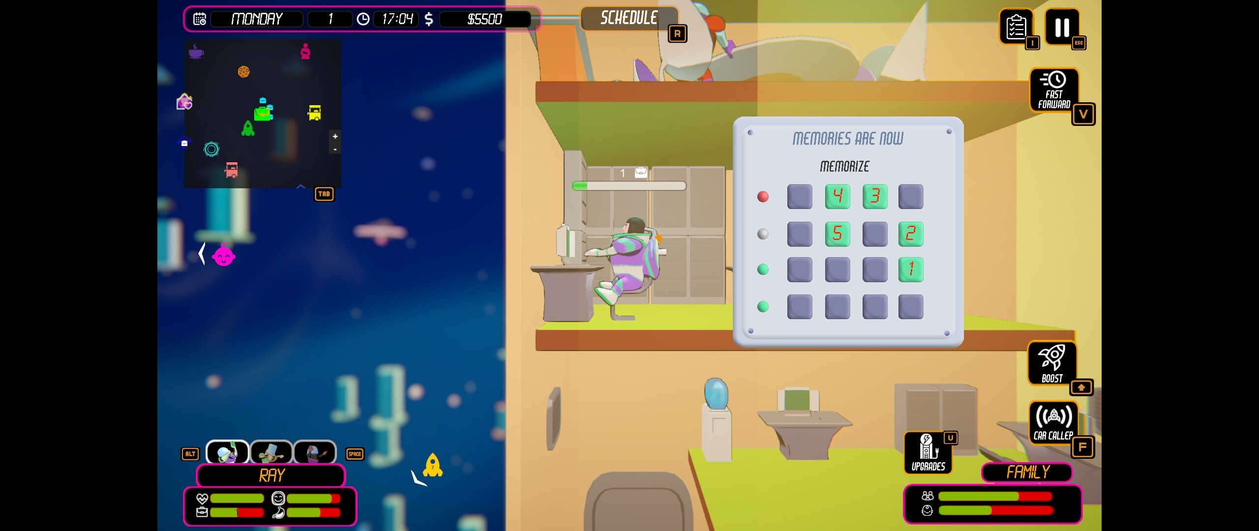 Space Routine screenshot 3