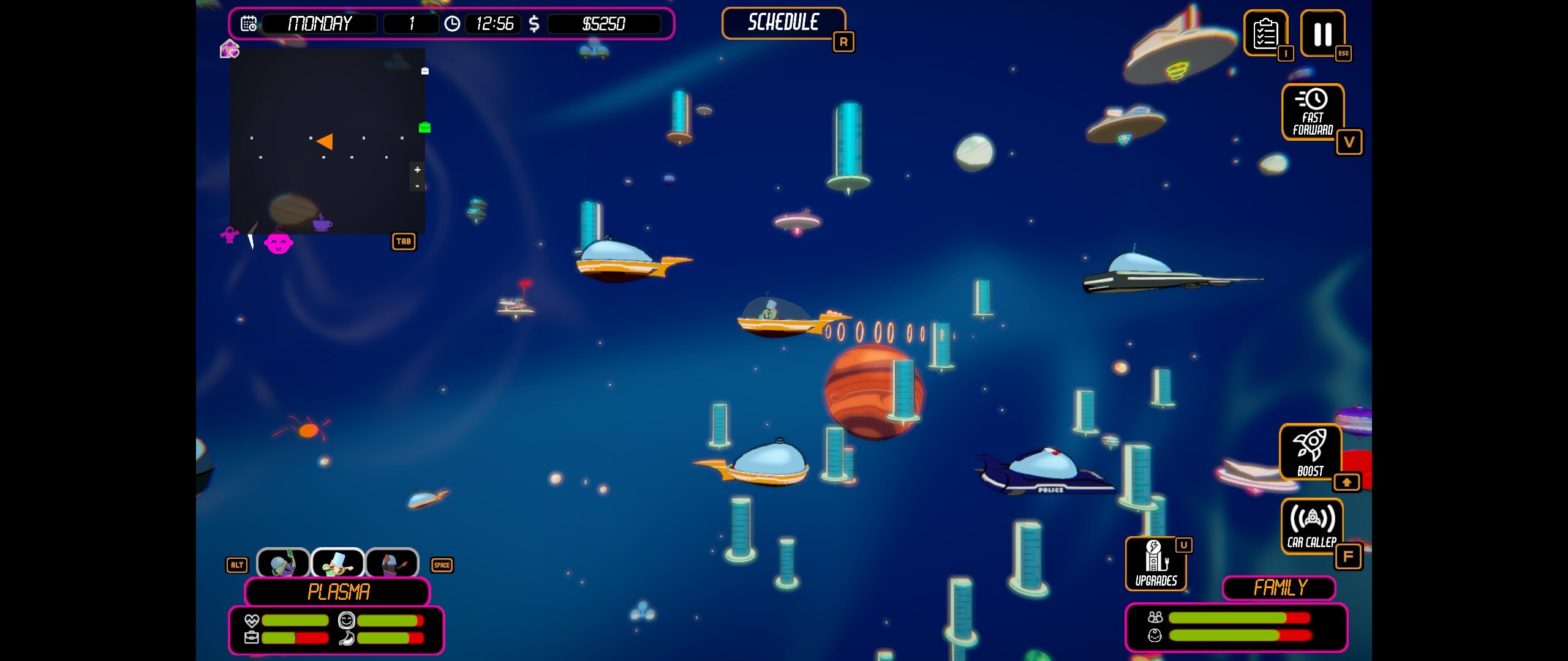 Space Routine screenshot 2
