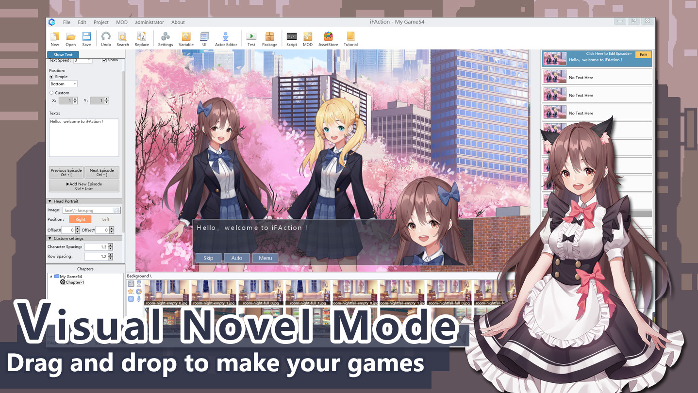 iFAction游戏制作工具 screenshot 2