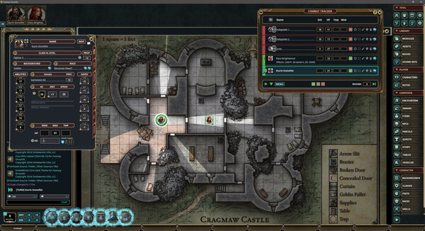 Fantasy Grounds VTT screenshot