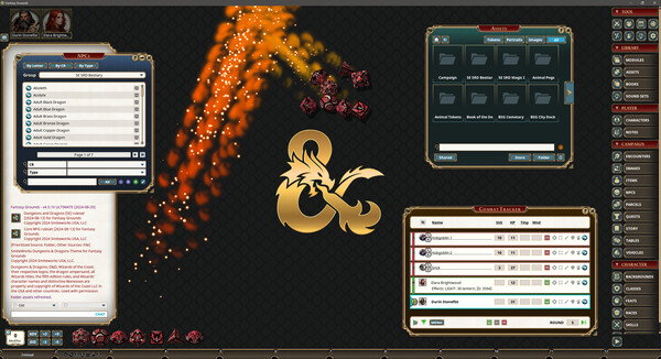 Fantasy Grounds VTT screenshot