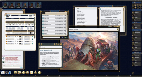Fantasy Grounds VTT screenshot