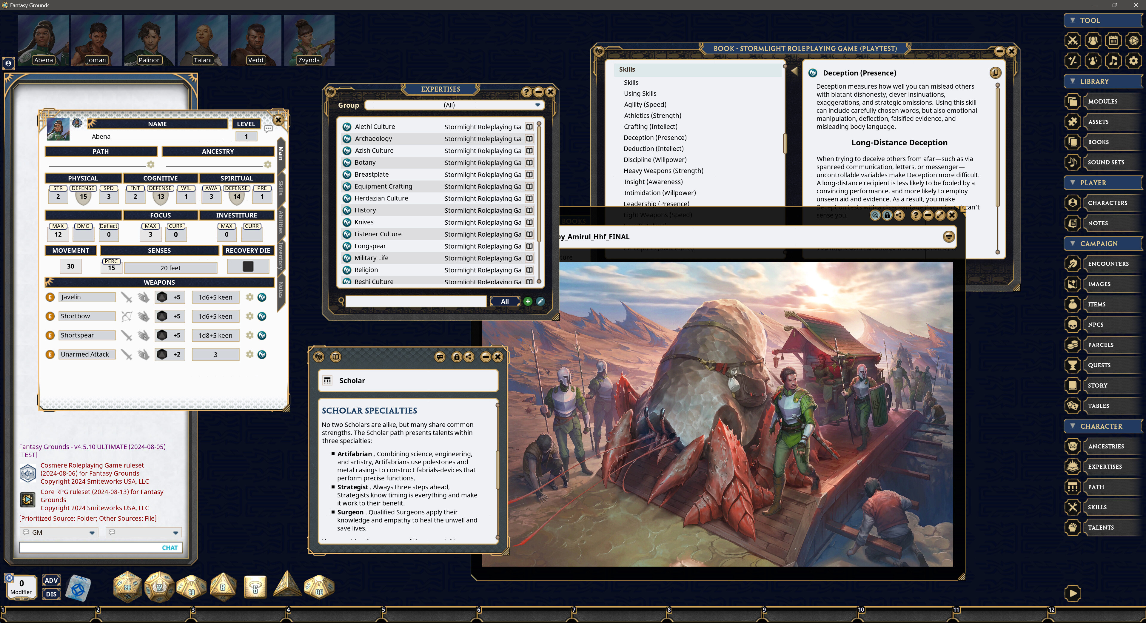 Fantasy Grounds VTT screenshot 6