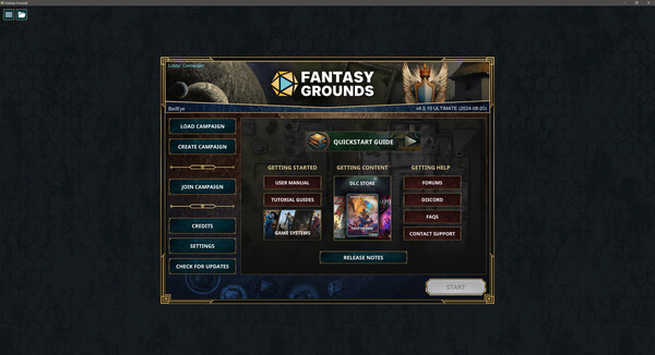 Fantasy Grounds VTT screenshot