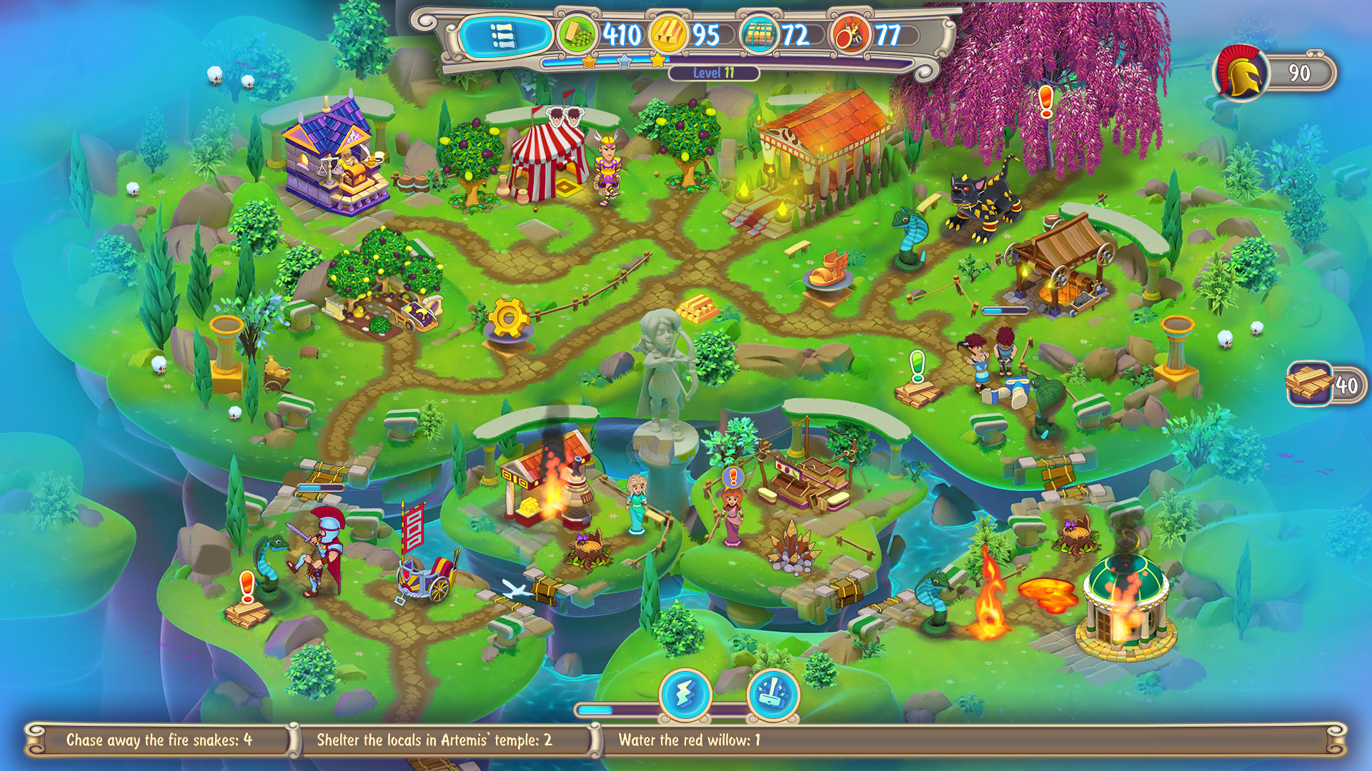 Hermes: War of the Gods screenshot 1