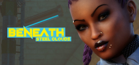 Beneath steel clouds: header artwork