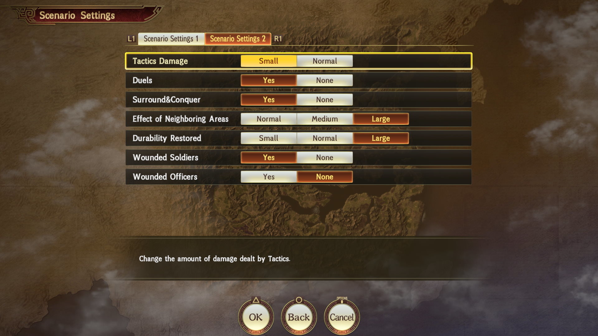 RTK14: Difficulty [Veteran] & Scenario Settings Set screenshot 2