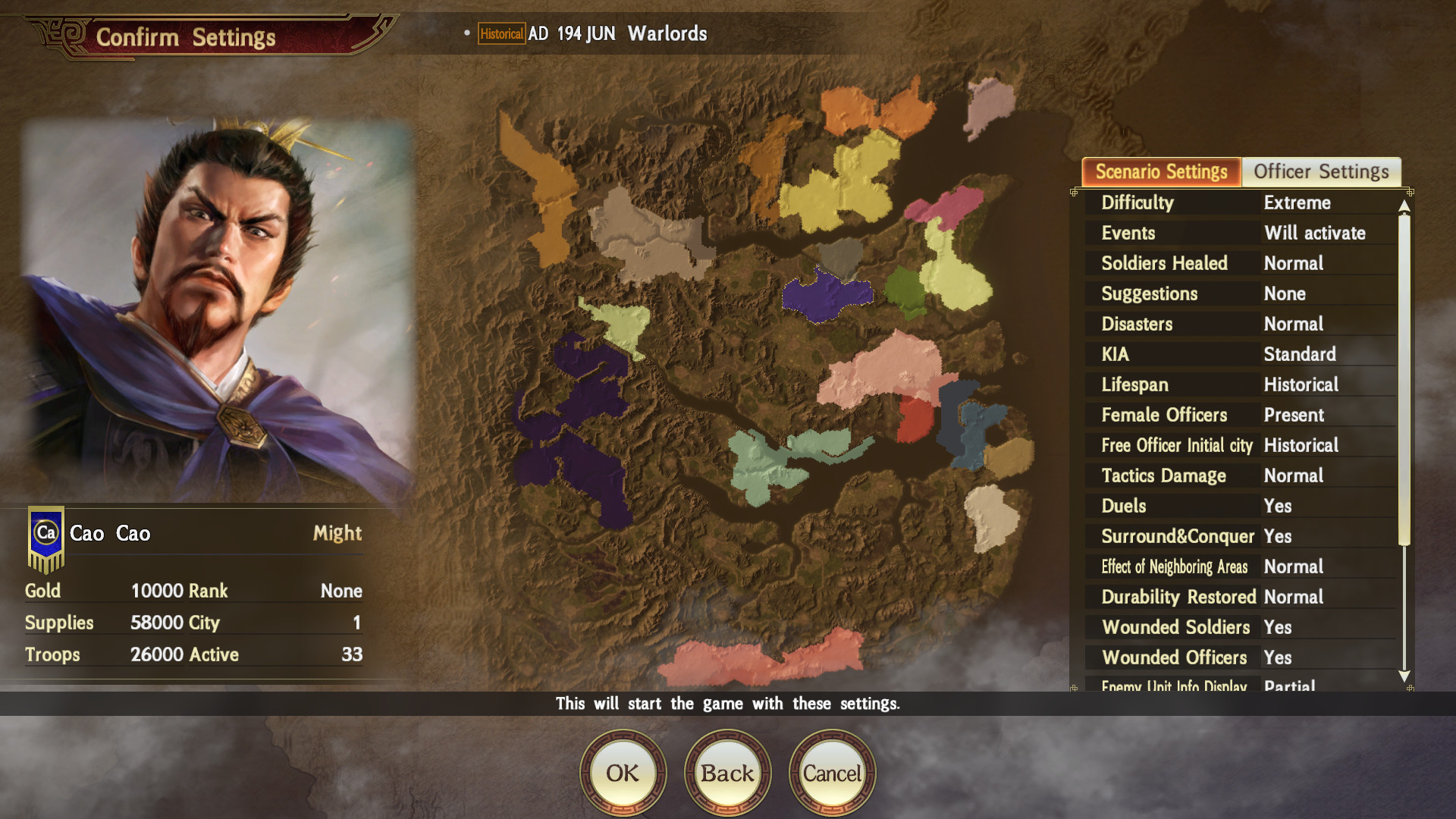 RTK14: [Extreme] Difficulty & Scenario Settings Set screenshot 3