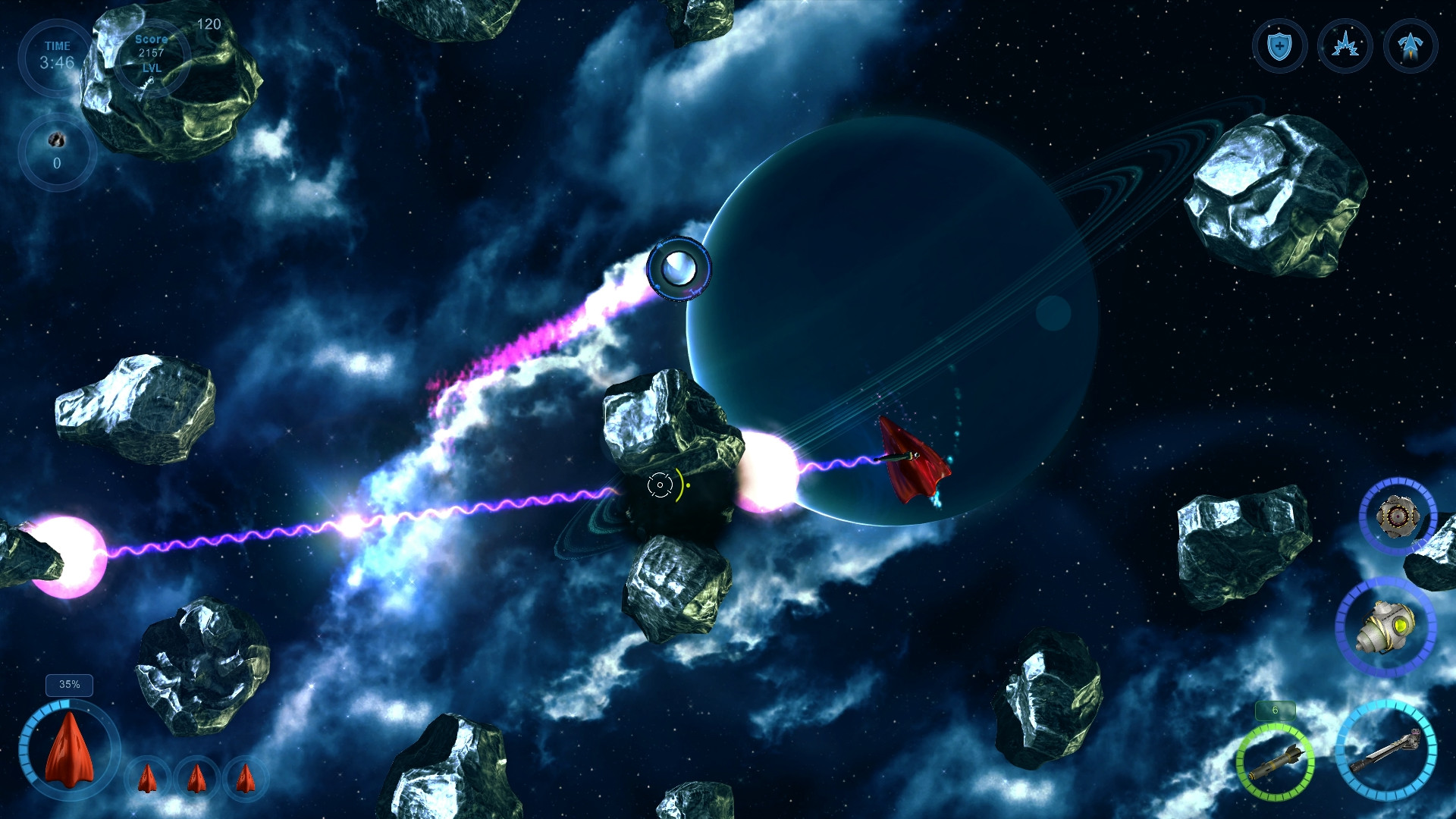 Galactic Asteroids Patrol screenshot 3