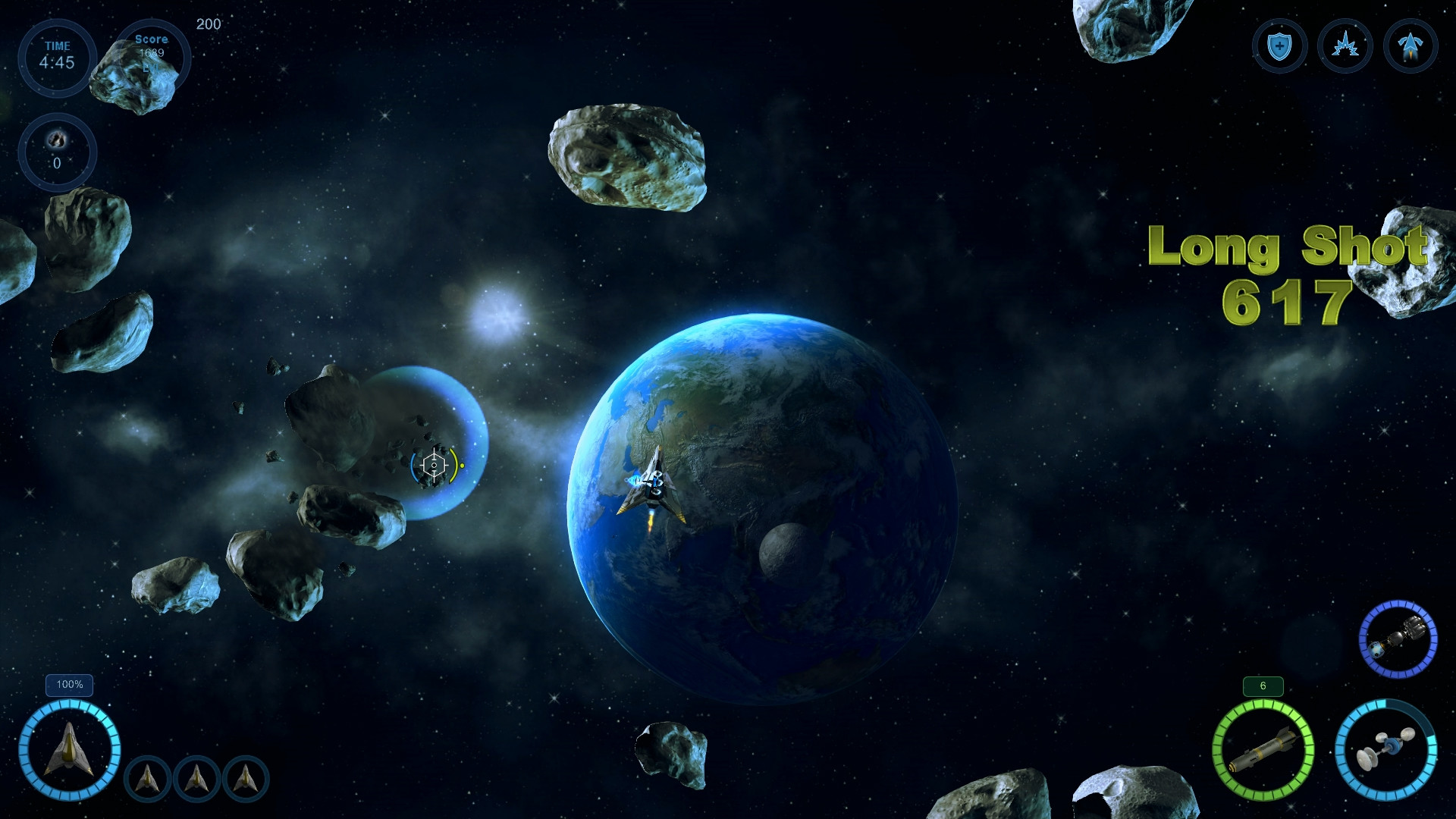 Galactic Asteroids Patrol screenshot 1