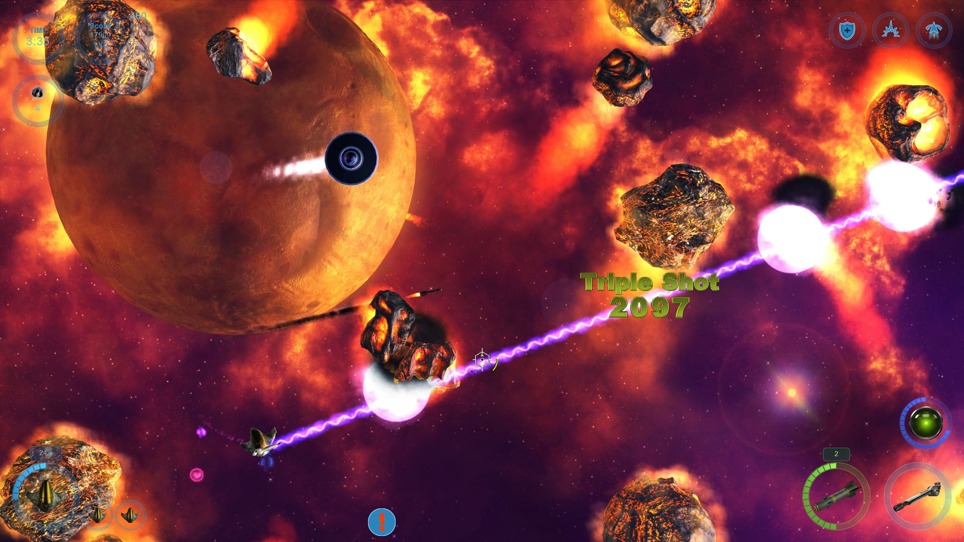 Galactic Asteroids Patrol screenshot 2