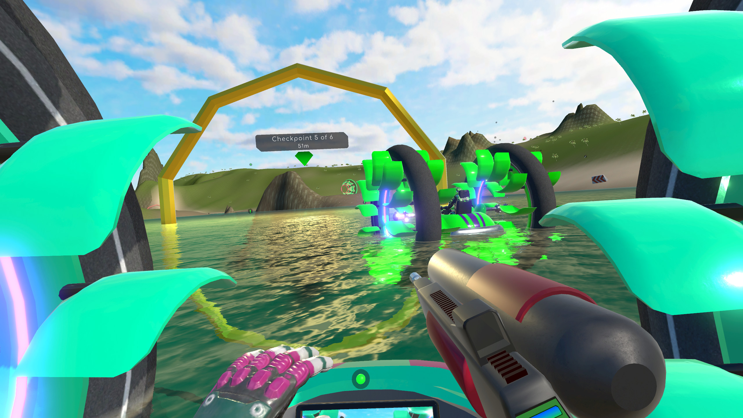Hyperwheel Overdrive screenshot 2