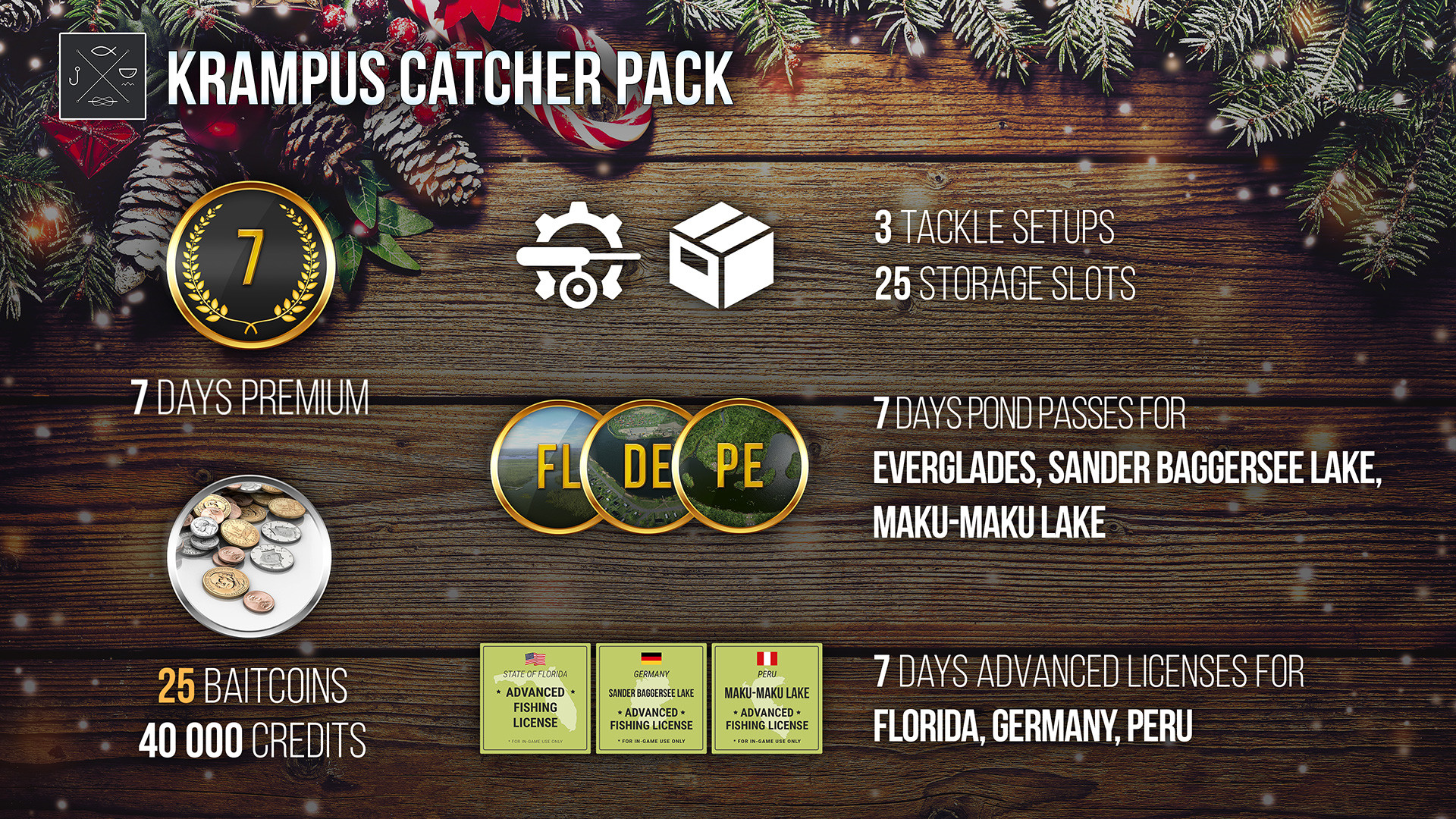 Fishing Planet: Krampus Сatcher Pack screenshot 2
