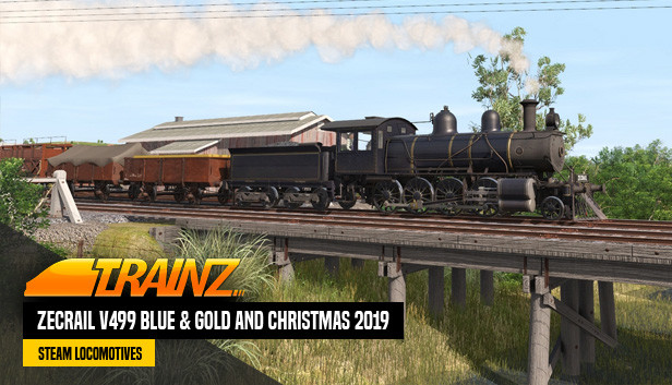 Save 65% on Trainz 2019 DLC - ZecRail V499 Blue & Gold and