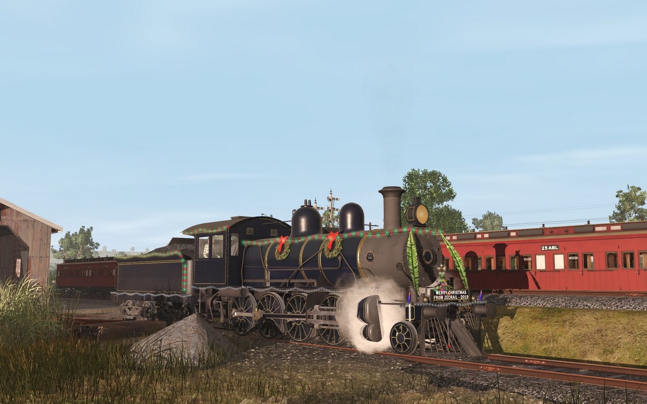 Trainz 2019 DLC - ZecRail V499 Blue & Gold and Christmas 2019 on Steam