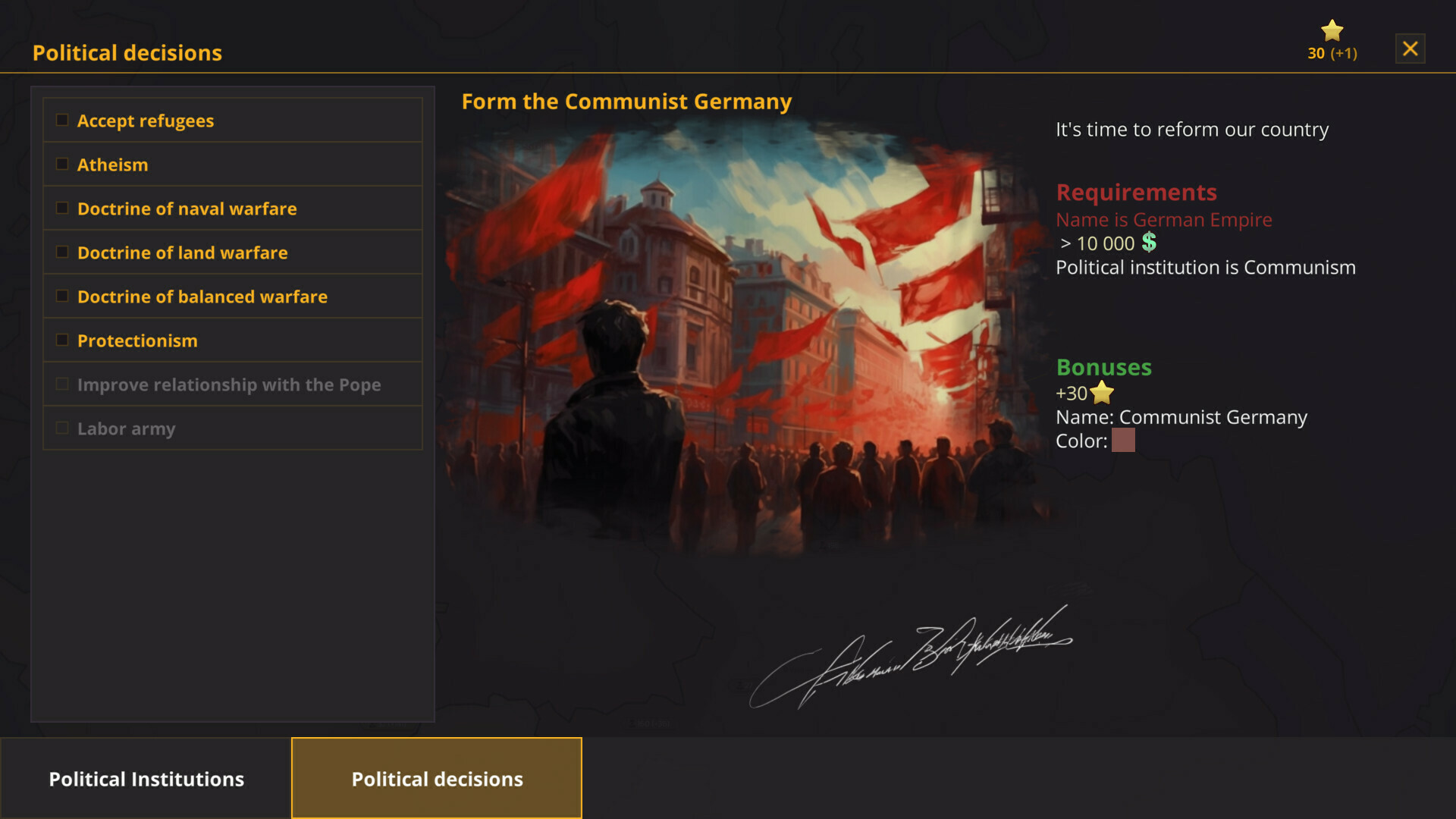 Warnament screenshot 2