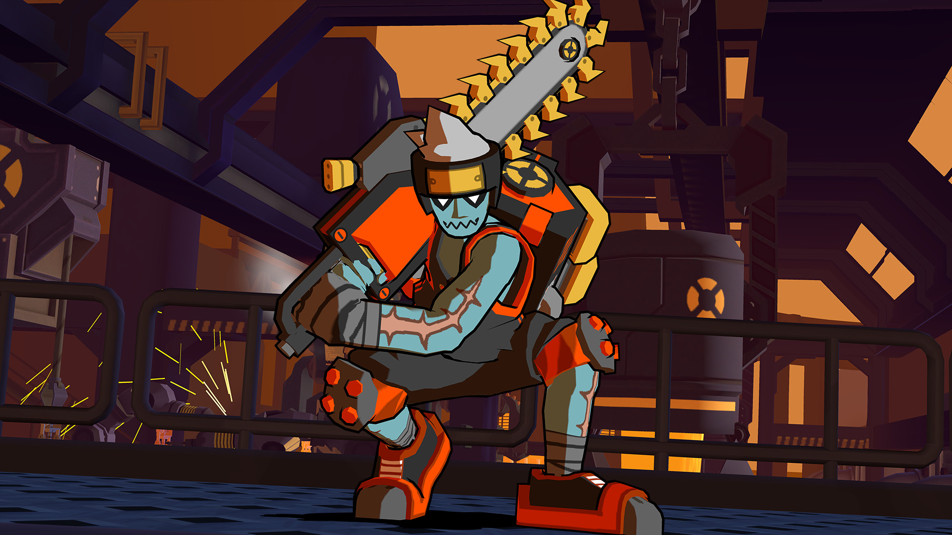 Lethal League Blaze - Heavyduty R. Evolution Outfit for Raptor screenshot 4