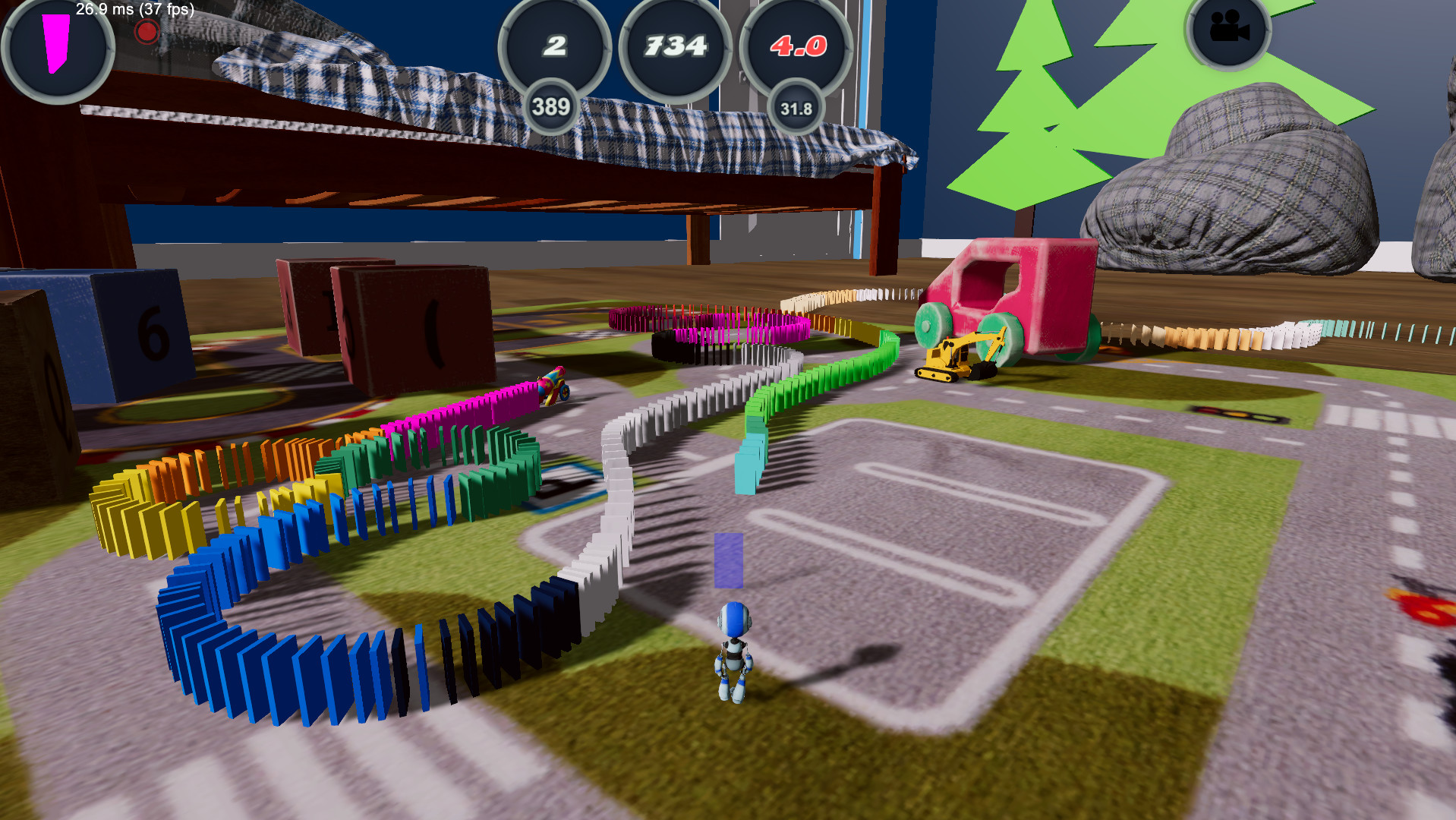 Super Domino Effect 3D screenshot 14