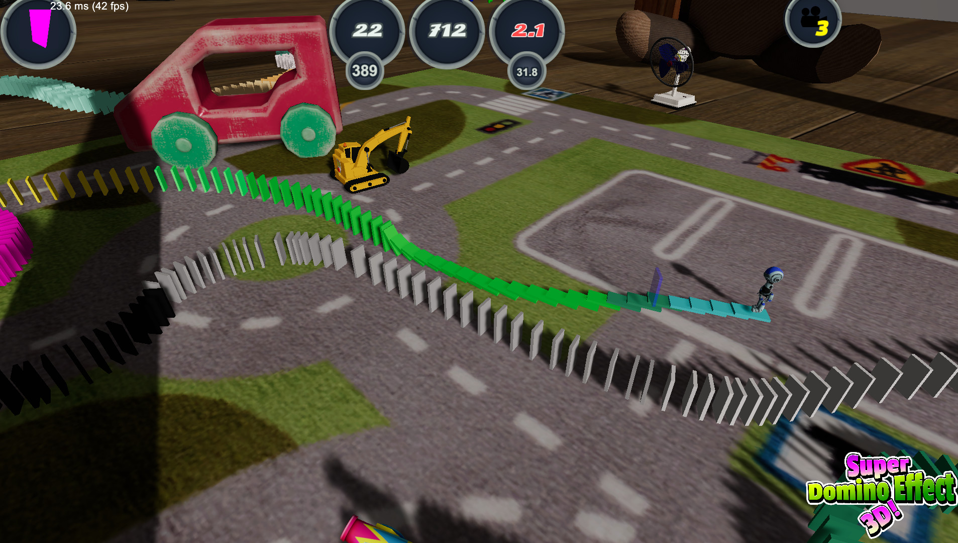 Super Domino Effect 3D screenshot 11