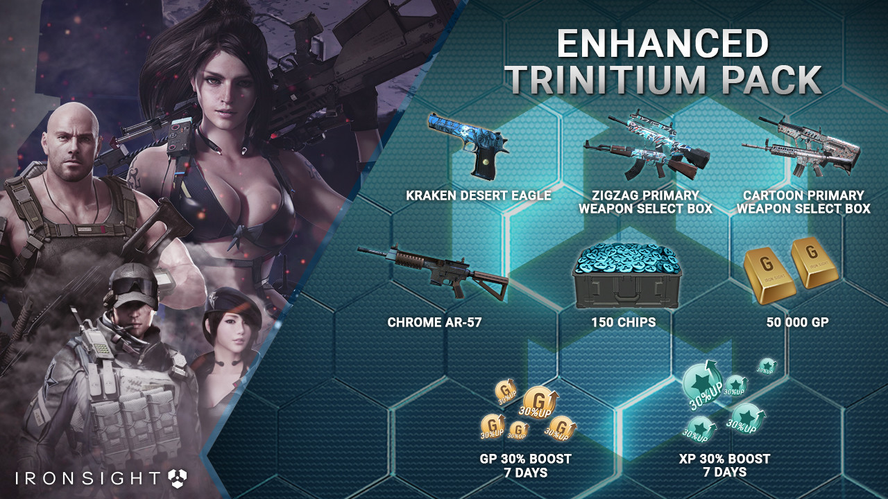 Ironsight - Enhanced Trinitium Pack screenshot 1