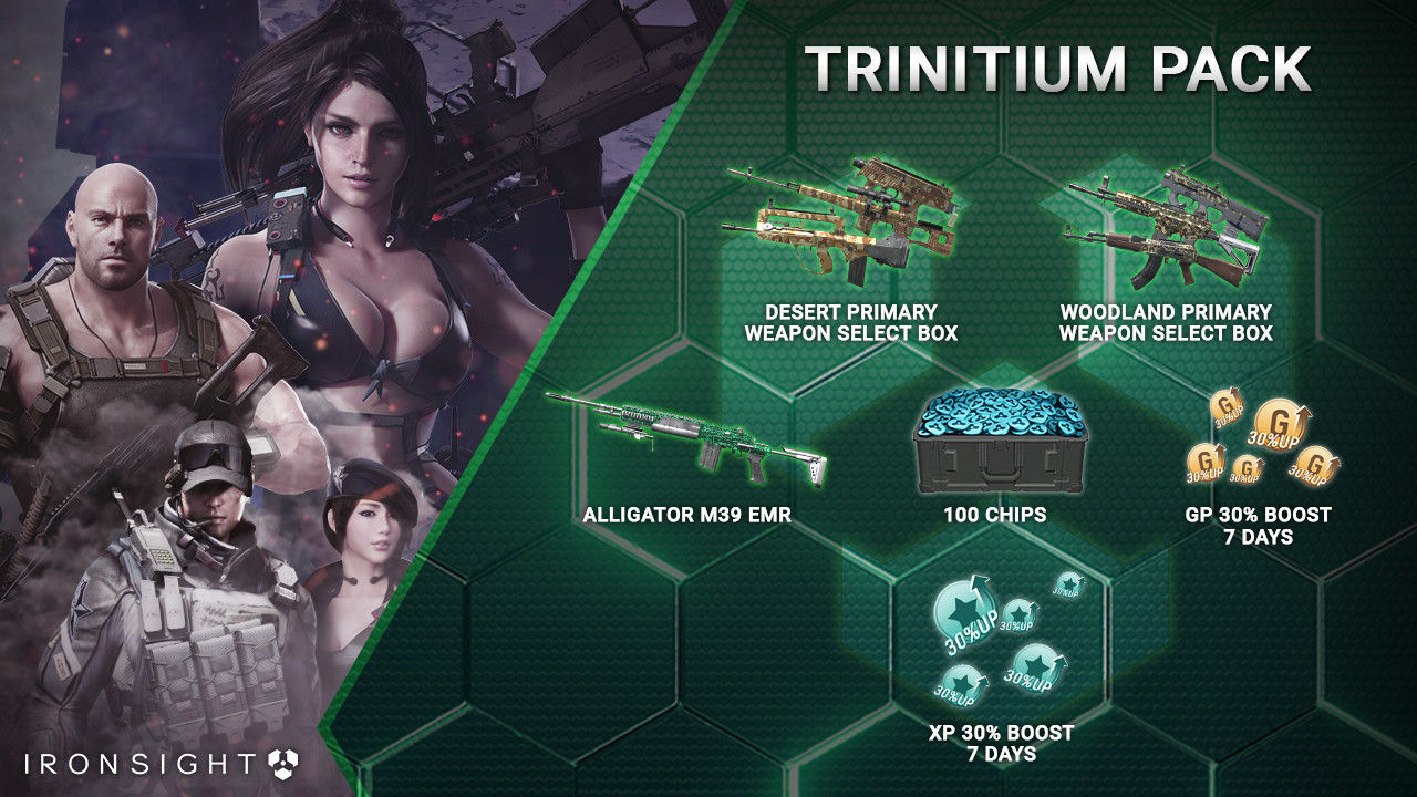 Ironsight - Trinitium Pack screenshot 1