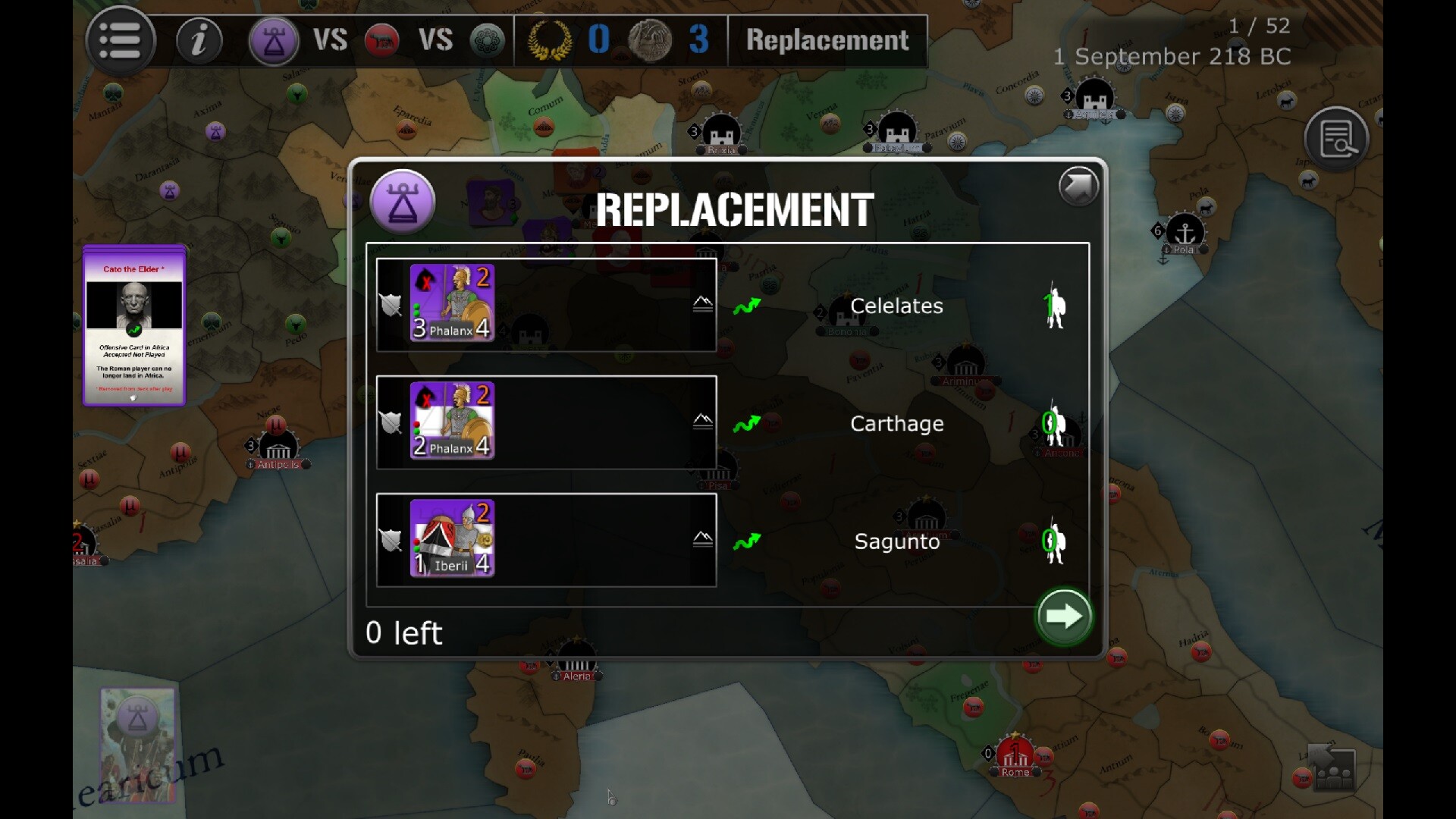 Wars Across The World: Hannibal 218 screenshot 2